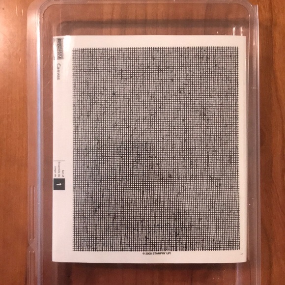 Stampin' Up! Other - NIB Stampin Up “Canvas” stamp